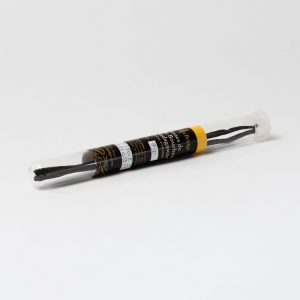 2 Gousses de vanille de Madagascar Noire Gourmet Tube 15-16cm