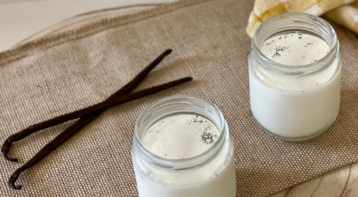 Yaourt à la vanille
